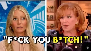 Gwyneth Paltrow LEAVES The View Mid-Show Following Brutal On-Air Fight With Joy Behar