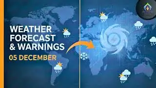 IMD Weather Update 05 Dec 2025 | Cold Wave Strengthens North, Heavy Rain in South 🌧️❄️