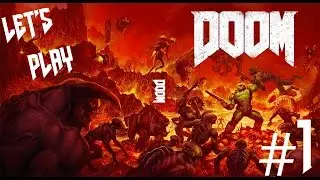 Let's Play DOOM (2016) [BLIND] Part 1 - Sniping...With A Pistol