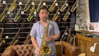 [รีวิว แซกโซโฟน] YAMAHA YTS31 Purple LOGO from 70&rsquo;s x Jodyjazz HR*8 | Saxsociety Thailand
