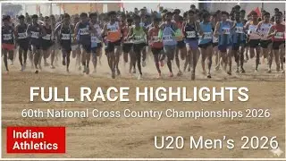 ​60th National Cross Country Championships 2026 | U20 Men’s Full Race Highlights