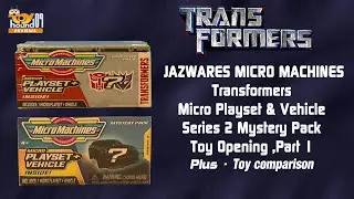 Toyhound09 review,  Micro Machines Series 2 Transformers Micro Playset Mystery Pack Opening part 1