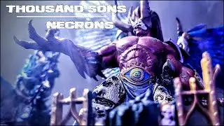 Necrons vs Thousand Sons  || 2000 Point Warhammer 40,000: 10th Edition Live Battle Report