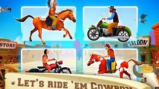 Wild West Race ▶️Best Android Games GamePlay 1080p(by Tiny Lab Productions )