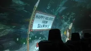 Manta - SeaWorld San Diego - Row 9 Night (4K HD POV) - November 2024