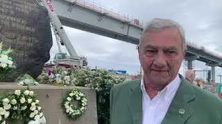 Montreal : Canada : Irish Community remembers the famine victims. Black Rock Memorial Park