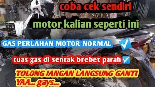 HONDA BEAT brebet parah  saat  rpm atas