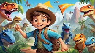 🦕 DINO, WHERE DID YOU GO? | BB Kids World Nursery Rhymes 🎶