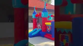 Jump and play your way to joy and laughter at Ayodya Resort Bali&rsquo;s bounce castle 🕍🎈🌟
