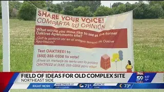 Future of old apartment site