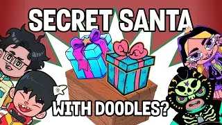 #SECRETSANTA PAKE DOODLE, TAPI KOK GAMBARNYA GINI??