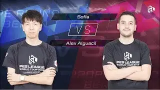 PESLEAGUE EUROPA 2018 1VS1 - GRANDE FINAL - SOFIA VS ALEX ALGUACIL
