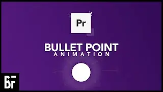 Bullet Point Animation - Premiere Pro Tutorial