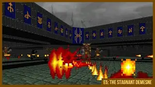 HERETIC (REMASTERED) | (100%) Black Plague Walkthrough | EPISODE 5: The Stagnant Demesne