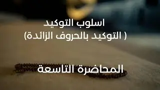 المحاضرة الثامنة ( التوكيد بالحرف الزائد مع الوزاريات ) للسادس الإعدادي 