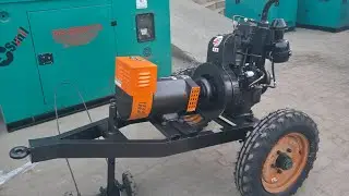 10kva Generator | Diesel Engine Generator | Chadha Generators | Handle Start Generator