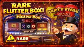 Слоты Великобритании: Редкая игровая сессия Flutter Box! Плюс Party Time и Monopoly Arena, слоты ...