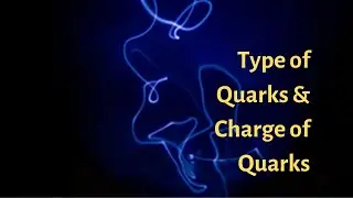 #Type of Quarks and #charge of Quarks.
