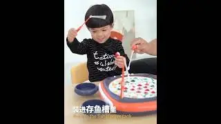 CB899754 CB899755 Table interactive game 3in1 magnet electric fish toy for kids