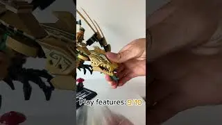 15 second Lego review: the golden dragon #lego #ninjago #legoninjago #goldendragon #ninja
