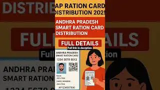 AP Ration Card Distribution 2025 #govtschemes#shorts #apration #directbenefittranslfer #digitalap