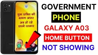 Fix✅ Yogi Modi phone samsung AO4e home button not showing | government phone home button not showing