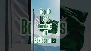 Top 10 Fast Bowlers Of Pakistan #pakistan #