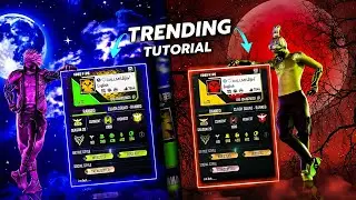 free fire Tranding profile I'd editing  |  free fire trending short  | Photo Editing and video