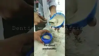 Day of 1st year bds student in prostho lab #doctor #medical #medico #bds #shorts #reels #trending