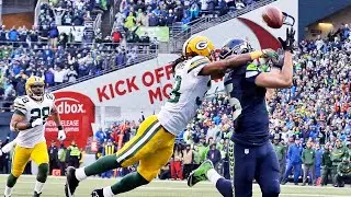 Russell Wilson Game-Winning Touchdown Pass to Jermaine Kearse in NFC Championship vs. Packers