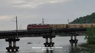 Sharavati River Railway Bridge - Konkan Railway