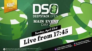 &clubs;️Day 2 of &euro;550 Unibet Deepstack Open Main Events live from King's Resort 👑