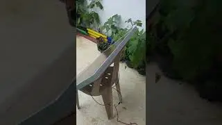 Electric fan direct to solar panel, no battery, no inverter