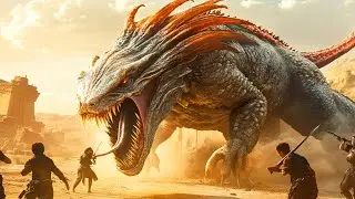 A mutant beast from a laboratory bloodies the town,a man sacrifices himself to save children!🦎#film