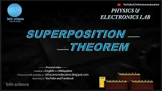 Superposition Theorem Verification Experiment #bscphysics #keralauniversity #infoscienceeducation