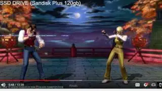 SSD vs HD Loading Times for PS4 tested on KOFXIV