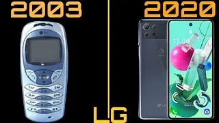 Evolution of LG Smartphones 2003 To 2020