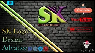 How To Make Edit SK Logo Design  In PixelLab Advance Design| All Bangla Tutorial || PixelLab Editing