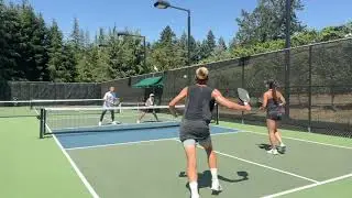 Pickleball 5.0+ Mixed Rec с ЭннКлэр Мейер Дэвид Литвинов против Мишель Ли Алекс Флеминг