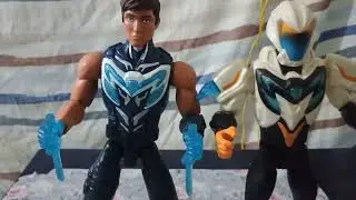 Boneco Max Steel Modo Combate com facas - Review 