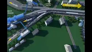 Pune University Square || New Bridge Model...नया ब्रिज बनेगा?