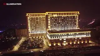 Hospital Wall Wash LED Facade Building Lighting Decoration