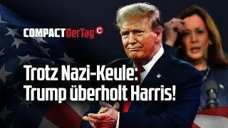 Despite Nazi rhetoric: Trump overtakes Harris!💥