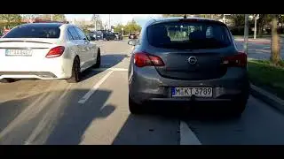 Einrückfahrt mit dem Bus von Karlsfeld in den Betriebshof West