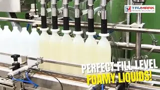 Automatic Overflow Liquid Soap Filler with Spindle Capper