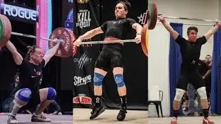 Joey Mandarino, Nate Stemo (Kind Of) & Logan Gruber Snatch Battle!!! + Hype Clean & Jerk Session