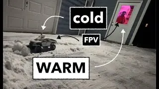 FPV TRX4 Уборка снега