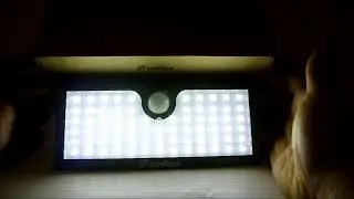 Светильник Zanflare VCT-SLB-056 с датчиком движения и солнечной панелью