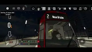 &Ouml;PNV-Simulator, Lichten | MGT6D: Linie 2 Ludwigstra&szlig;e - (Neue Br&uuml;cke-) Siemensstra&szlig;e/STWL