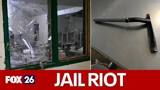 Liberty County Jail riot: Inmates barricaded doors, broke windows
